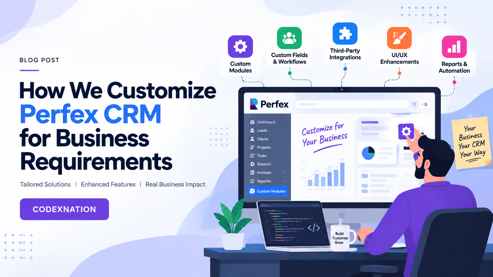 How We Customize Perfex CRM for Business Requirements